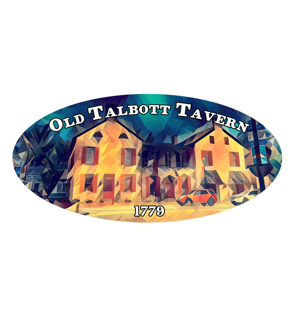 Old Talbott Tavern 1779 Deco Wooden Magnet