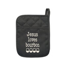 Jesus Loves Bourbon Pot Holder-1