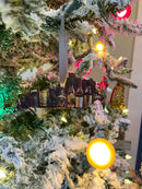 Kentucky Shaped Bourbon Bottles with Pappy's  Wooden Ornament-2