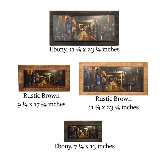 Bourbon Rick House #1 Wooden Art