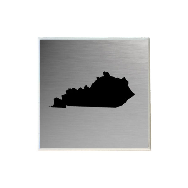 Kentucky Shape Ceramic Coaster