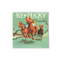 Vintage Kentucky Horse Ceramic Coaster