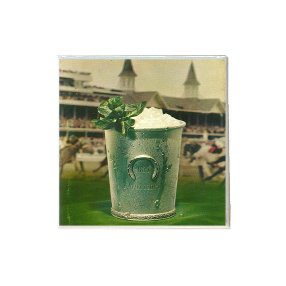 Vintage Mint Julep Ceramic Coaster