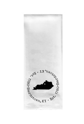 Your Town Est. Year Tea Towel