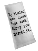 My Kitchen Was Clean Tea Towel-3