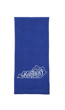Kentucky Script Tea Towel in Blue-2