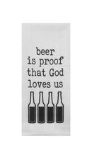 Beer is Proof That God Loves Us Tea Towel-1