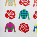 Silks and Roses Derby Tea Towel-2
