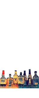 Bourbon Bottles Favorites Tea Towel-5