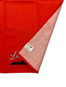 Louisville Skyline in Red and Black Tea Towel-3