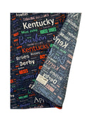 Kentucky Word Art Color Tea Towel-2