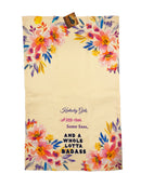 Kentucky Girls Class Sass Badass Color Tea Towel-3