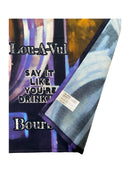 LOU-A-VUL Say It Like You're Drinking Bourbon Color Tea Towel-2