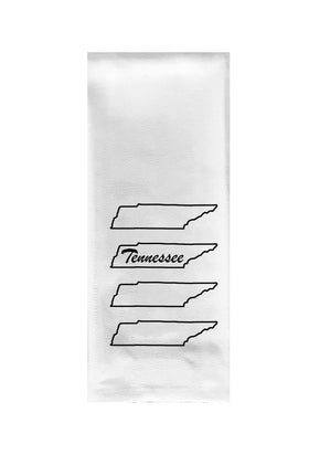 Tennessee Script Tea Towel