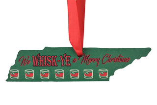 Tennessee We Whisk-Ye a Merry Christmas Wooden Ornament