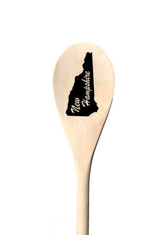 New Hampshire State Wooden Spoon