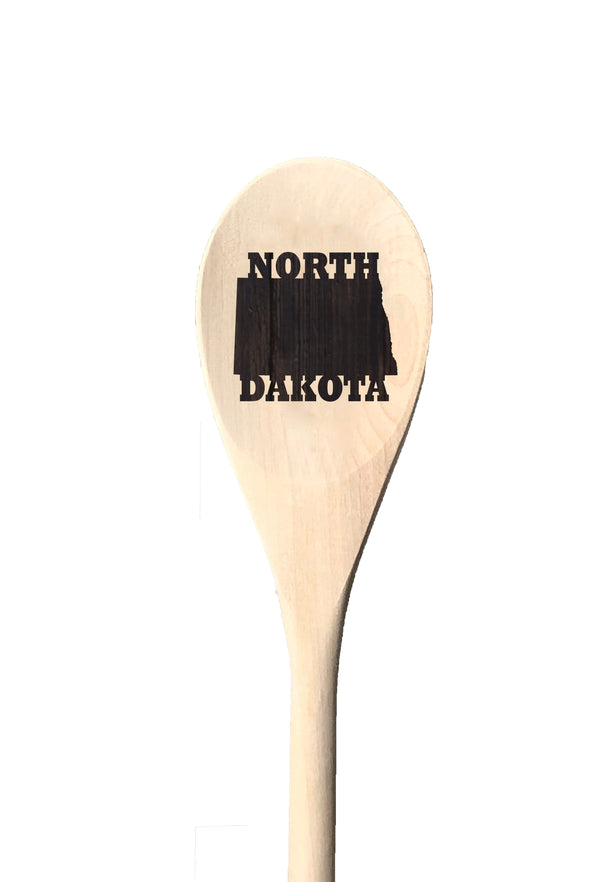North Dakota State Wooden Spoon