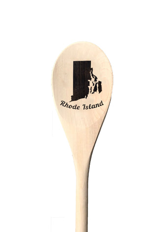 Rhode Island State Wooden Spoon