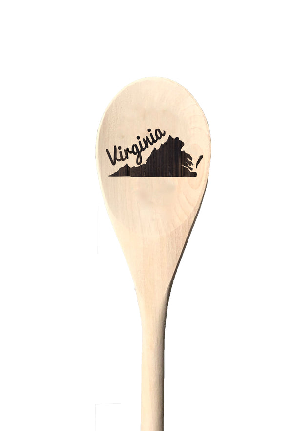 Virginia State Wooden Spoon