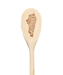 Kentucky Script Wooden Spoon-1