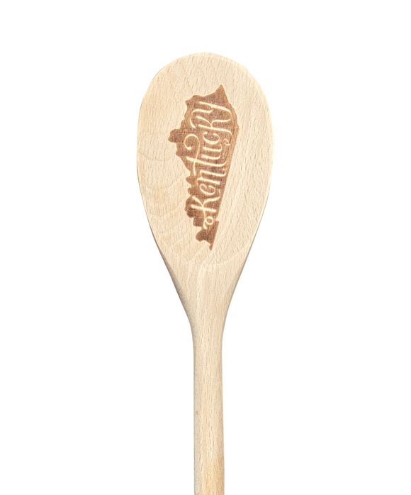 Kentucky Script Wooden Spoon