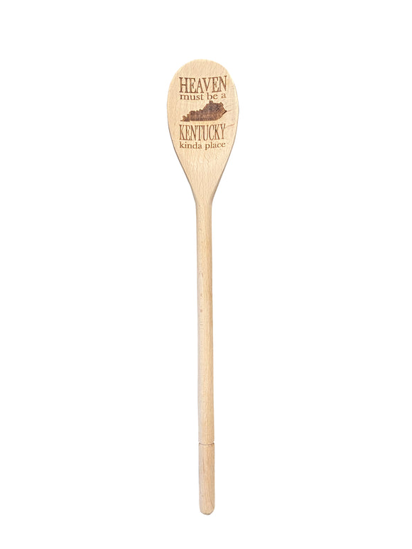 Heaven Must Be a Kentucky Kinda Place Wooden Spoon