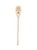 I Wonder If Bourbon Thinks About Me Wooden Spoon-2