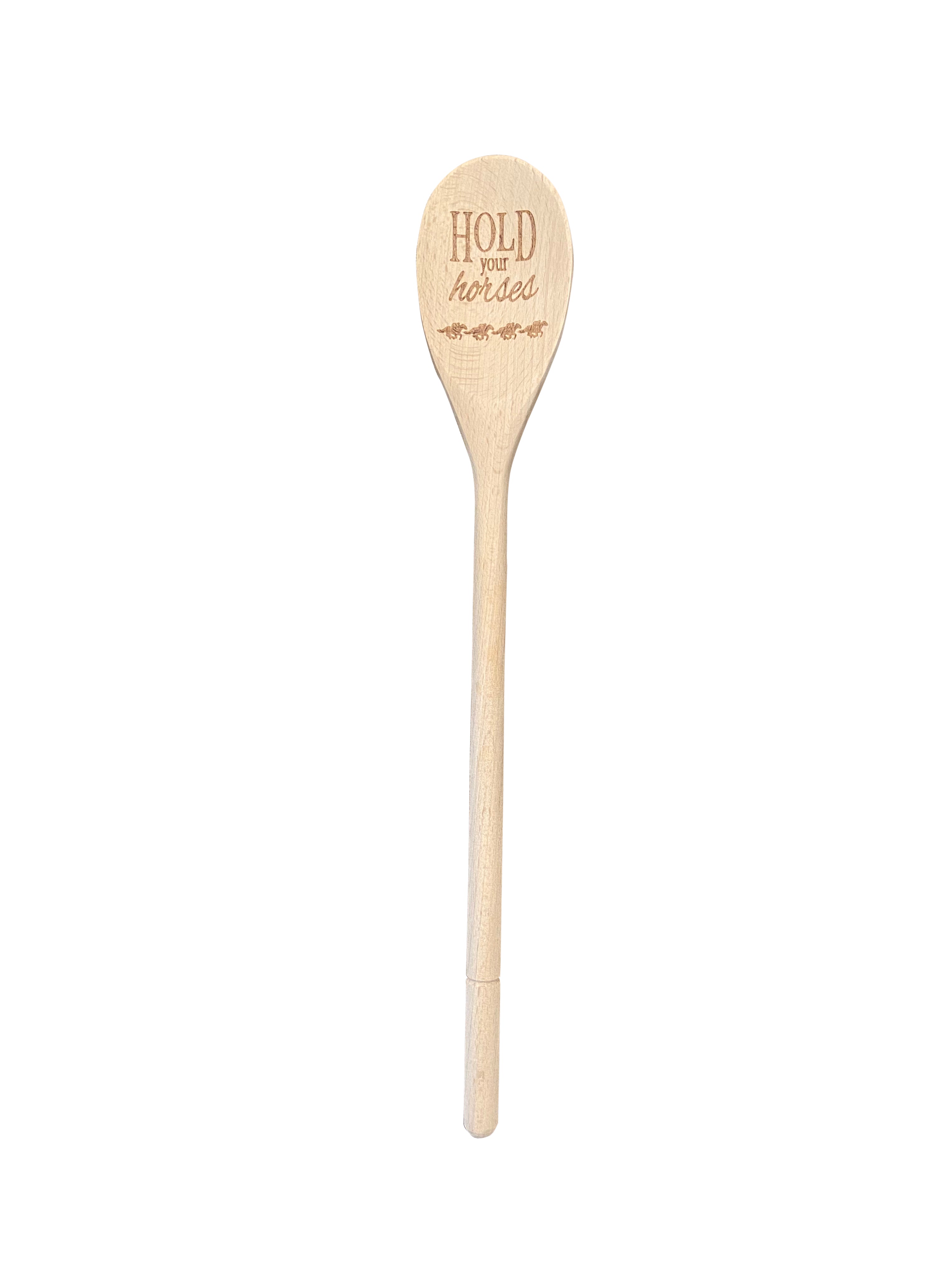 Hold Your Horses Derby Wooden Spoon