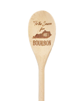 Tis the Season For Bourbon Wooden Spoon