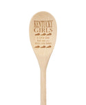 Kentucky Girls a whole lotta badass Wooden Spoon