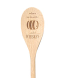 When In Doubt Add Whiskey Wooden Spoon-1