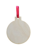 My Favorite Color is Bourbon Wooden Ornament-2