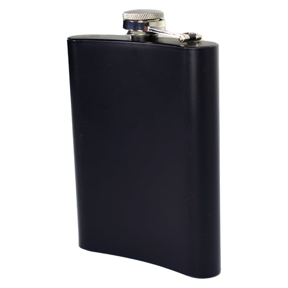 When In Doubt Add Bourbon Flask